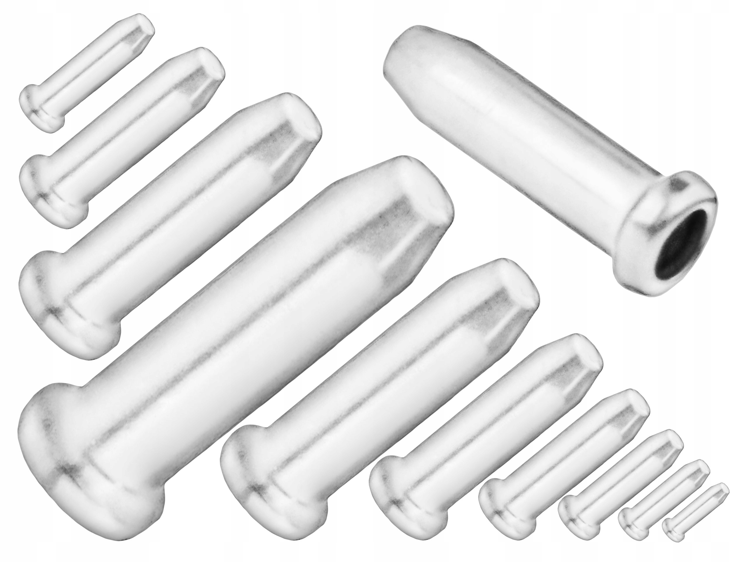 

Accent Końcówki Linki 2,3 MM Srebrne 10 Szt.