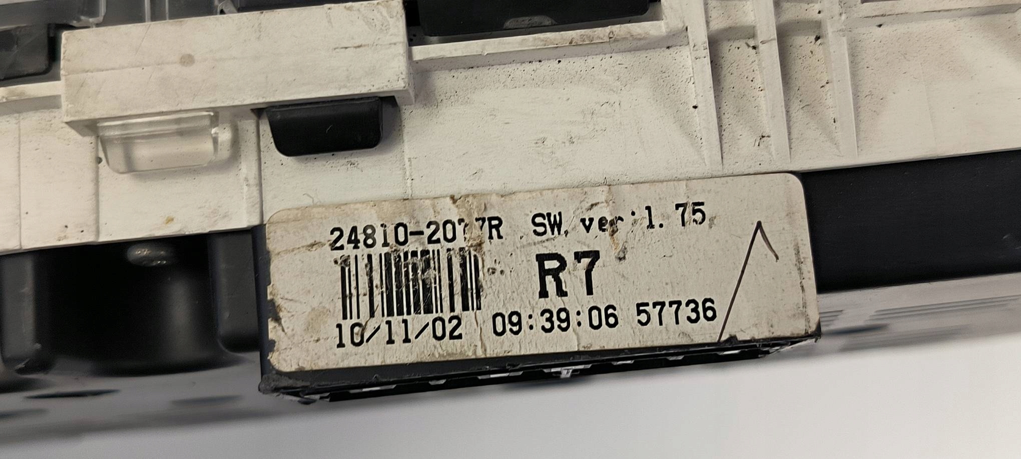 dials clock 24810-2077R RENAULT KOLEOS