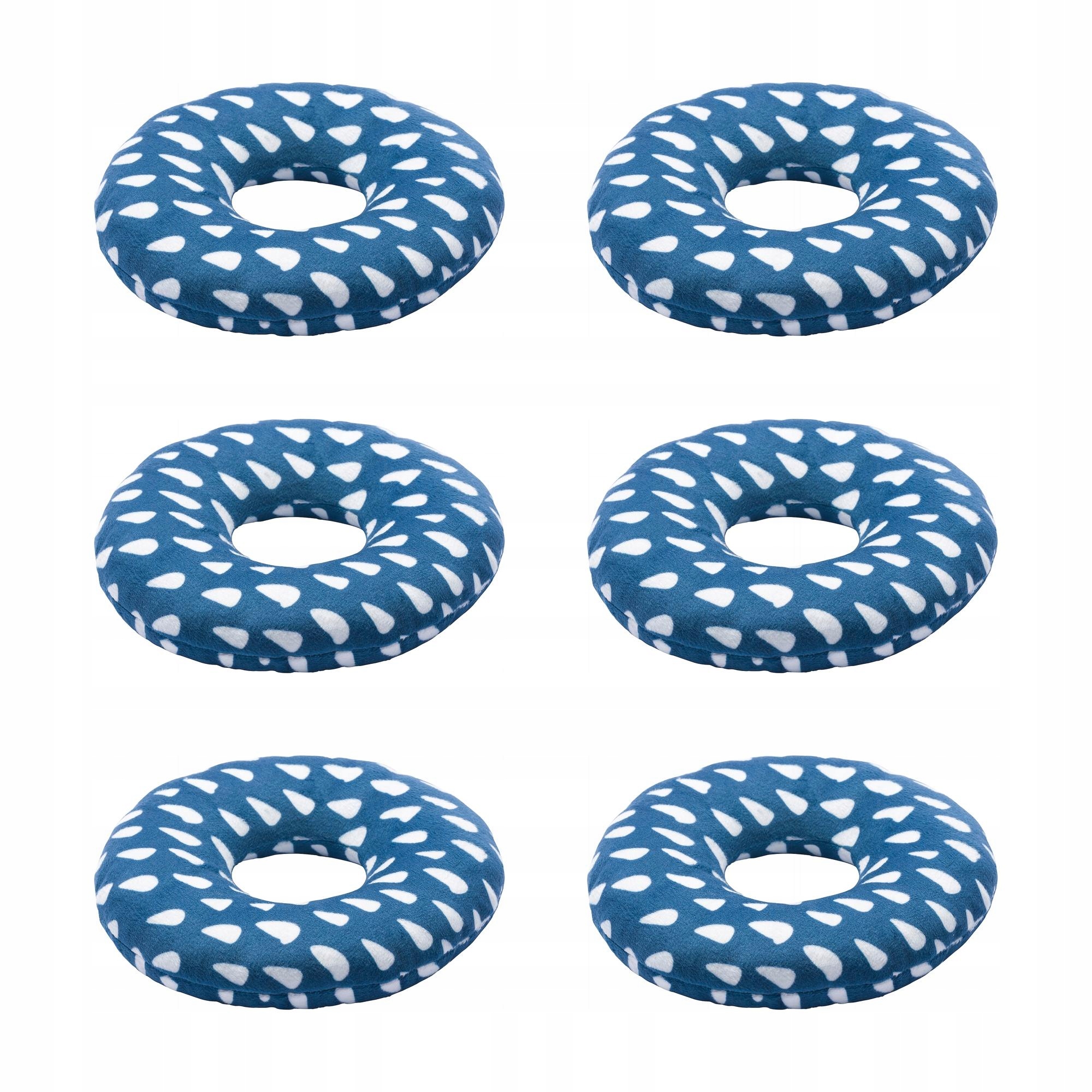 6 ks Měkká hračka pro psy modrá Utsadd 18 cm