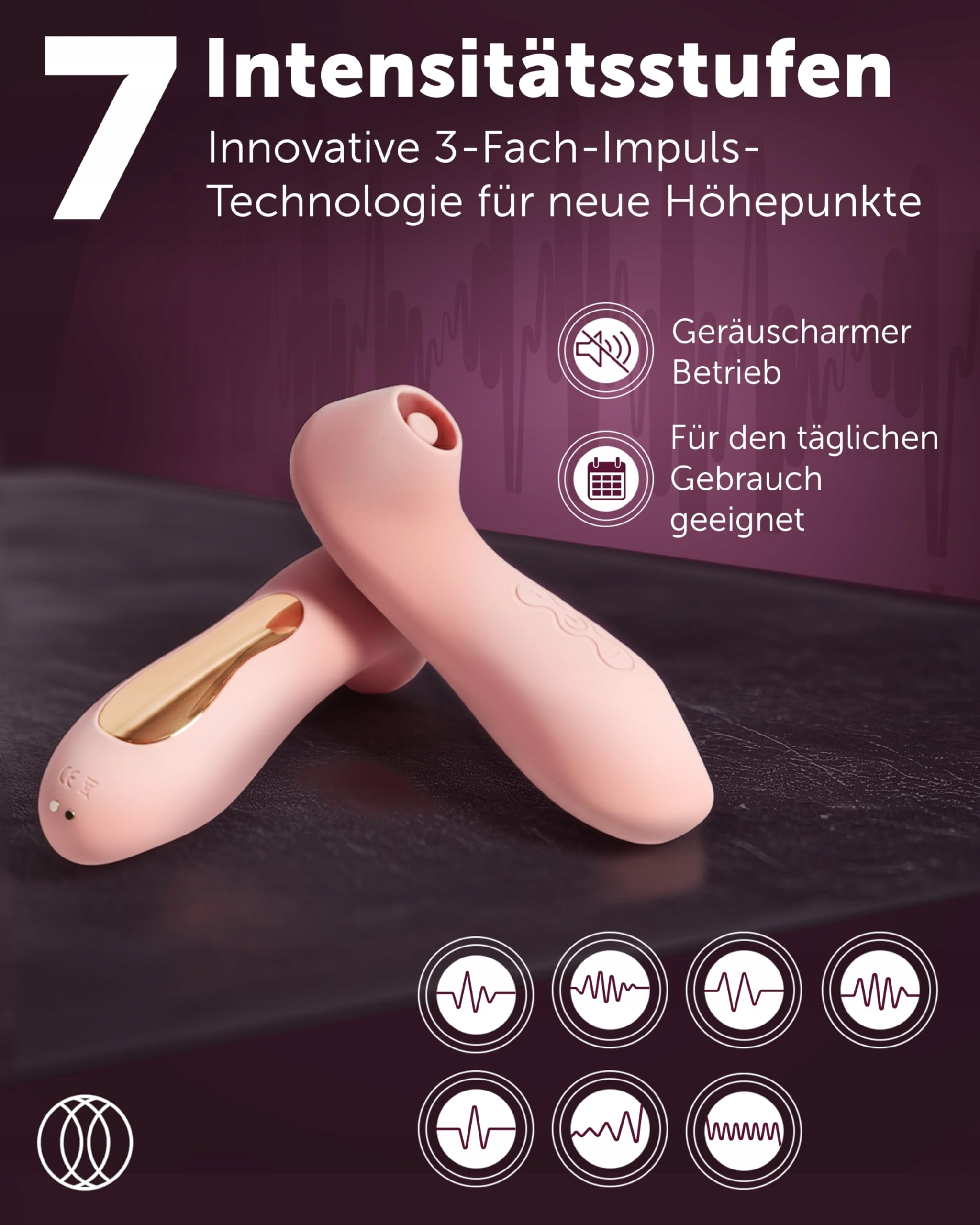 INTIMA REVE Stymulator Klitorisu i Wibrator Dla Kobiet Zestaw Erotyczny — miniatura 3