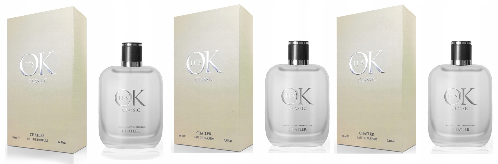 Chatler It's Ok Classic 3x100ml Edp Set