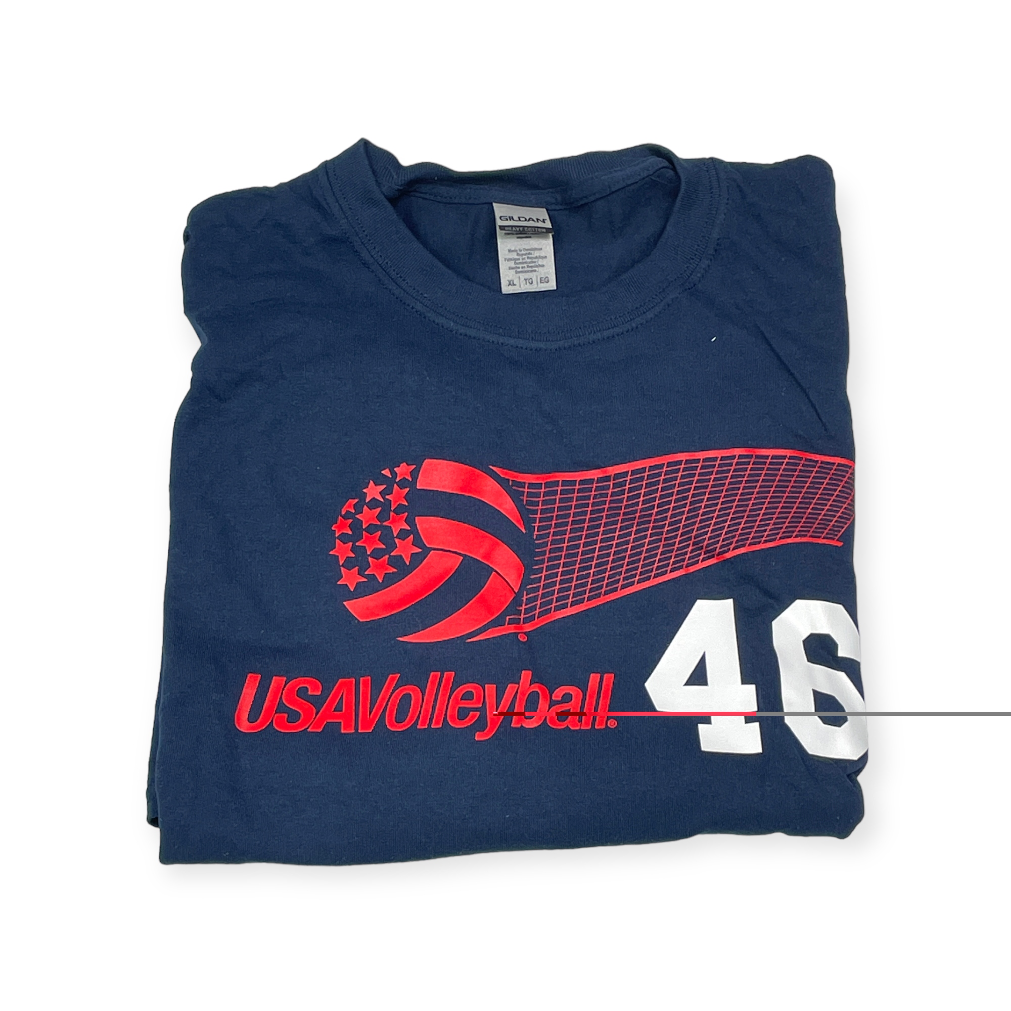 Koszulka t-shirt męski GILDAN USA VOLLEYBALL XL Rozmiar XL