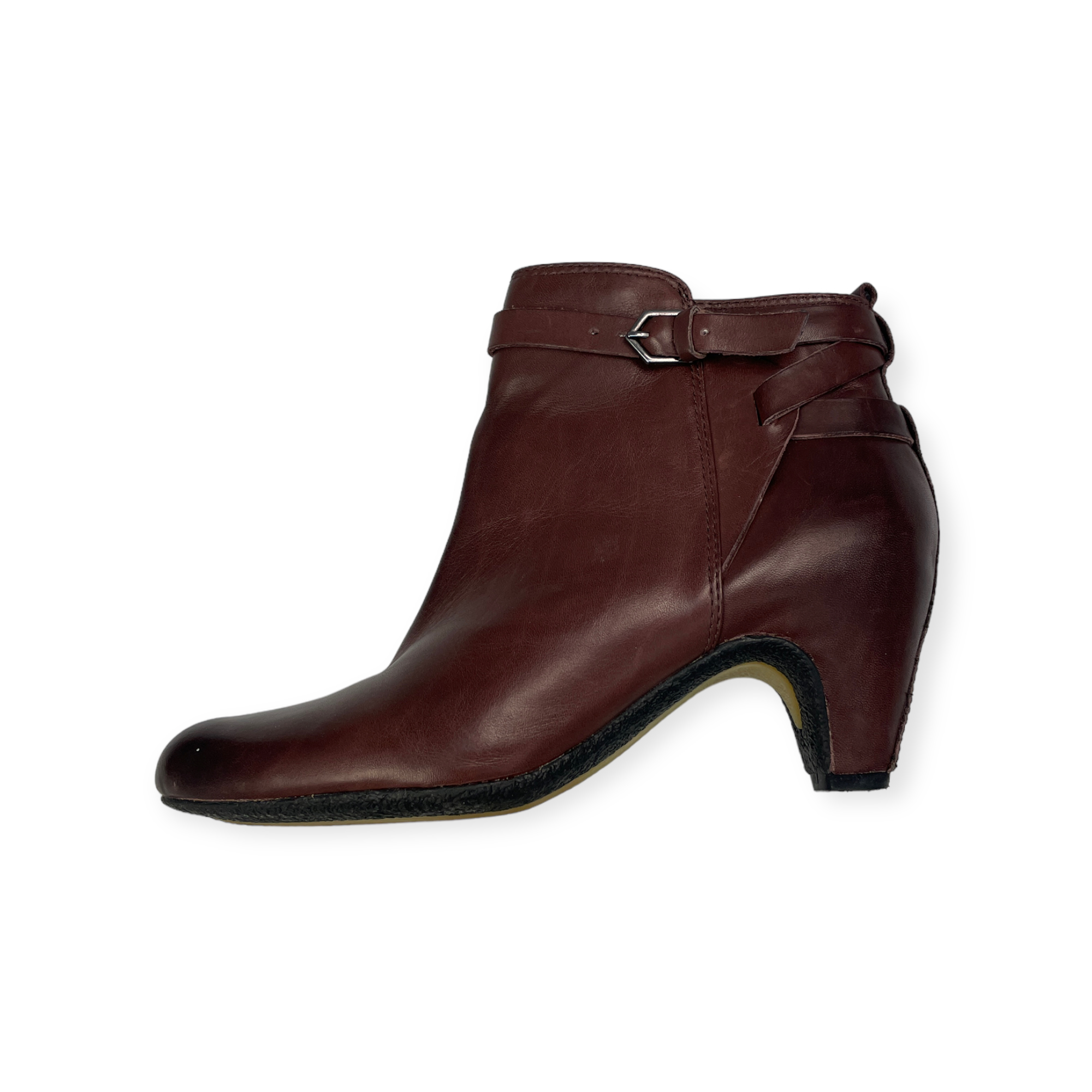 Hnědé dámské kotníkové boty s podpatkem Sam Edelman 36