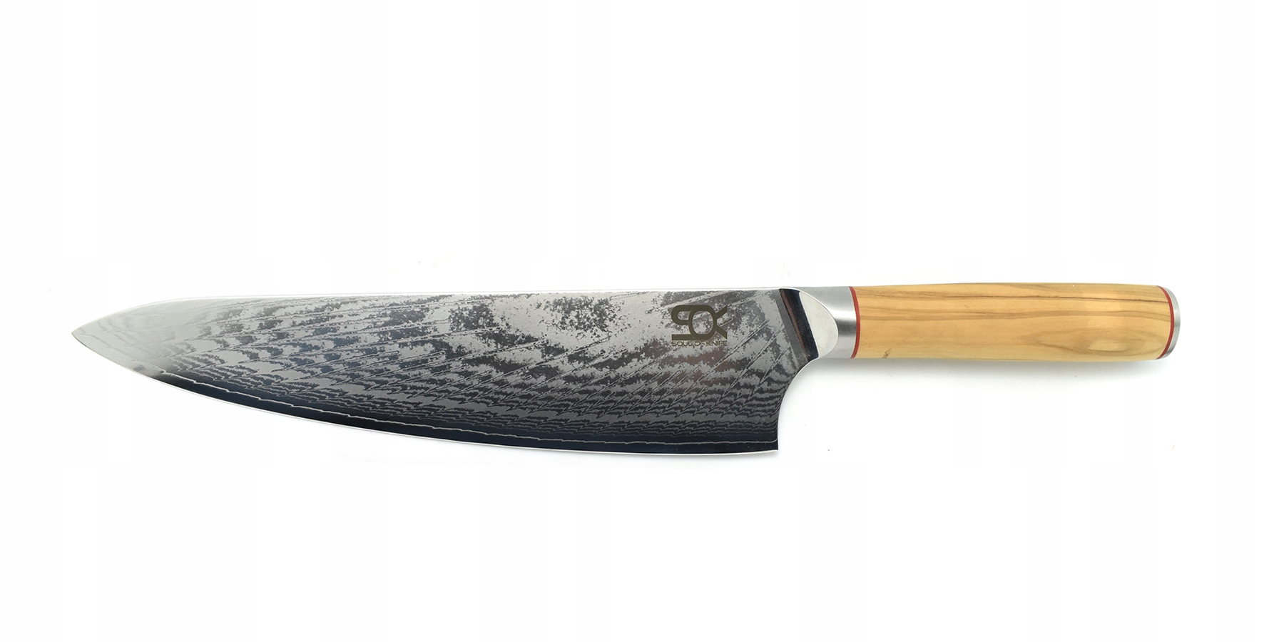 Nôž šéfkuchára Gyuto 230 Dellinger Olive Wood Damascus