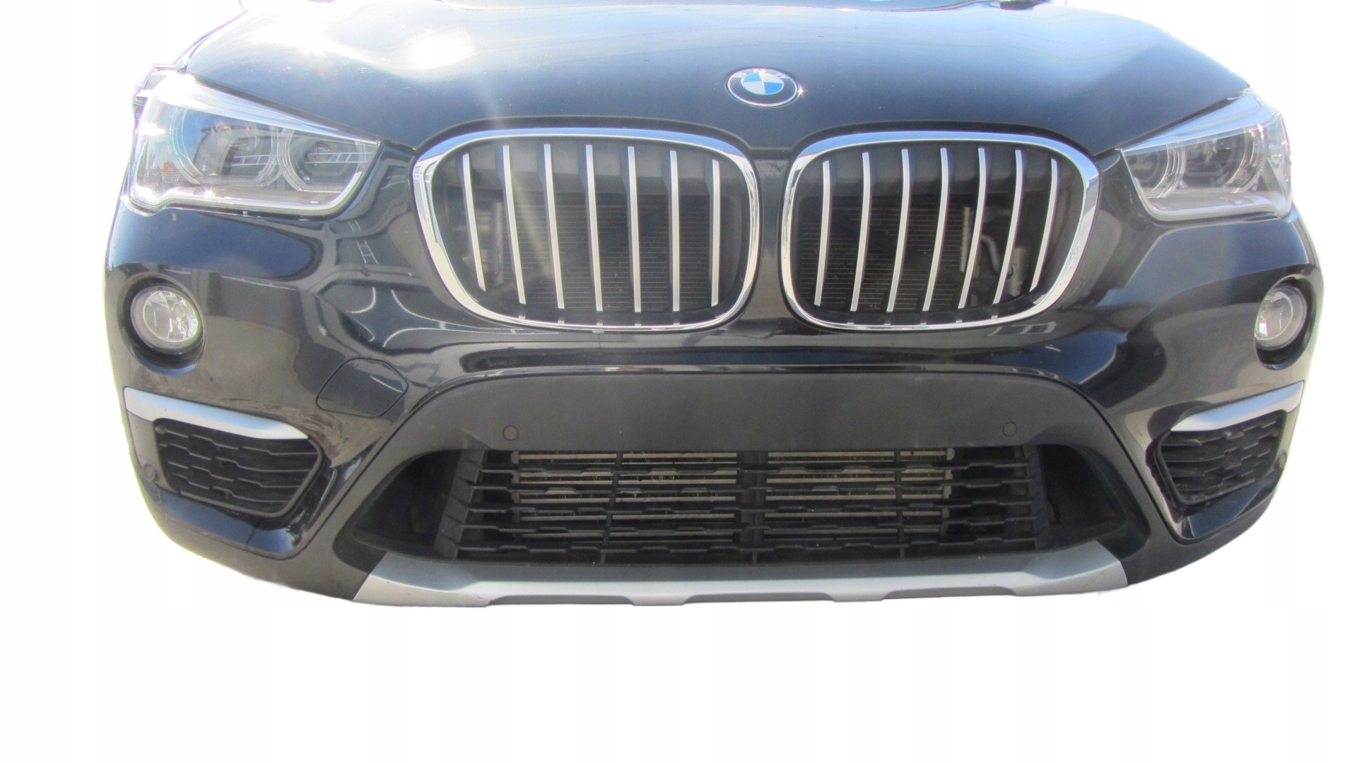 BMW X1 F48 grille front bumper 6PDC front complete 668 SCHWARZ 2 XLINE