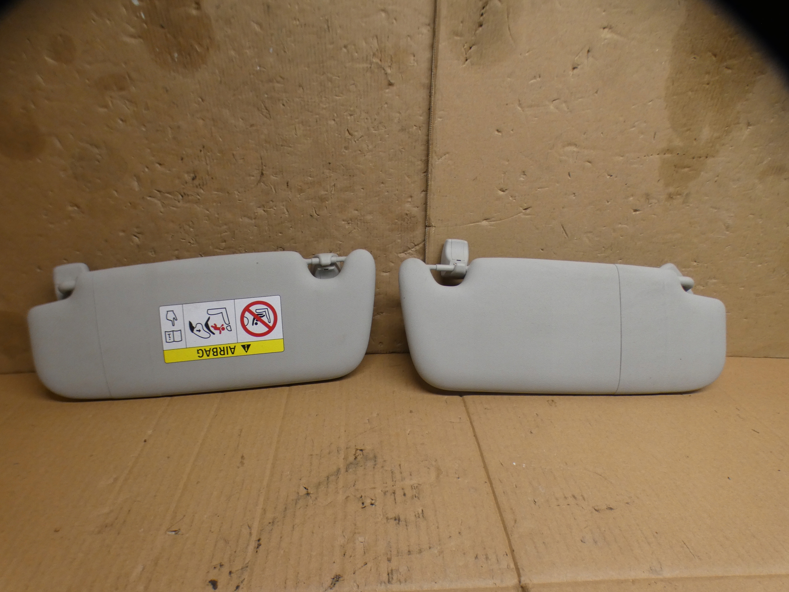 covers visor right left MINI COOPER F55 F56 16r KOMPLET