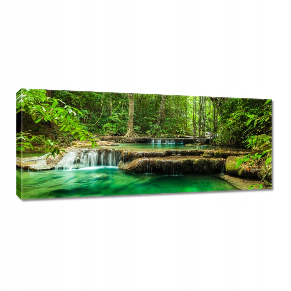 

Obrazy 100x40 Wodospad Erawan Tajlandia