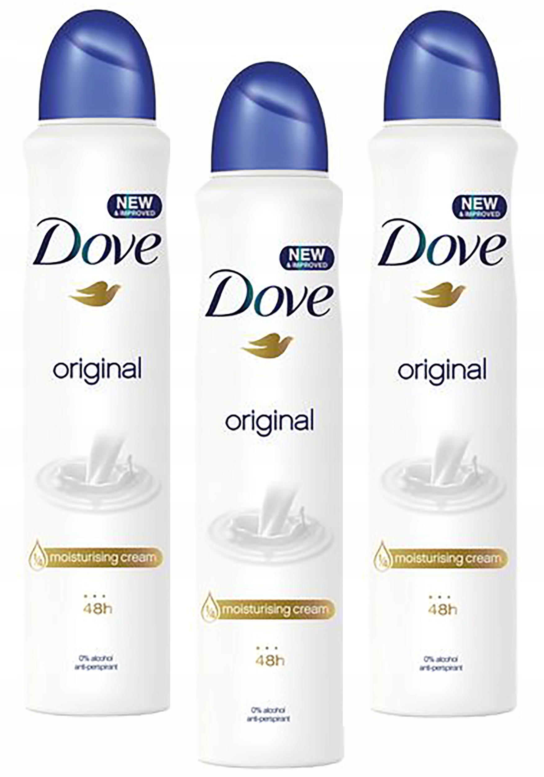 

Dove Original Antyperspirant Spray 3 x 250 ml