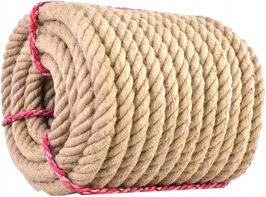 Lina jutowa 30 mm x 30 m. Mocna, ekologiczna, naturalna. Dom, ogród, Diy!