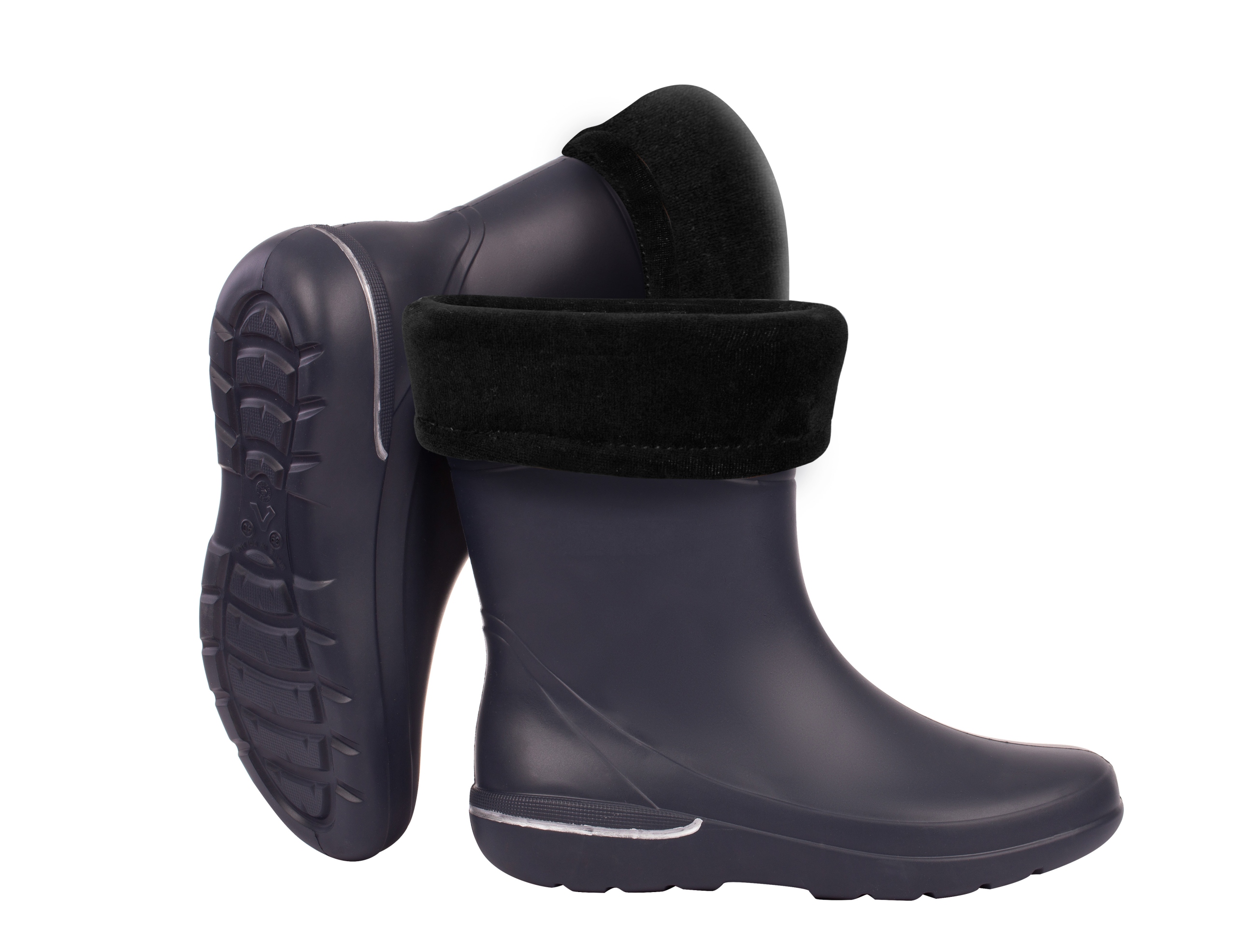 

Zetpol kalosze damskie Eva navy wkład czarny 41