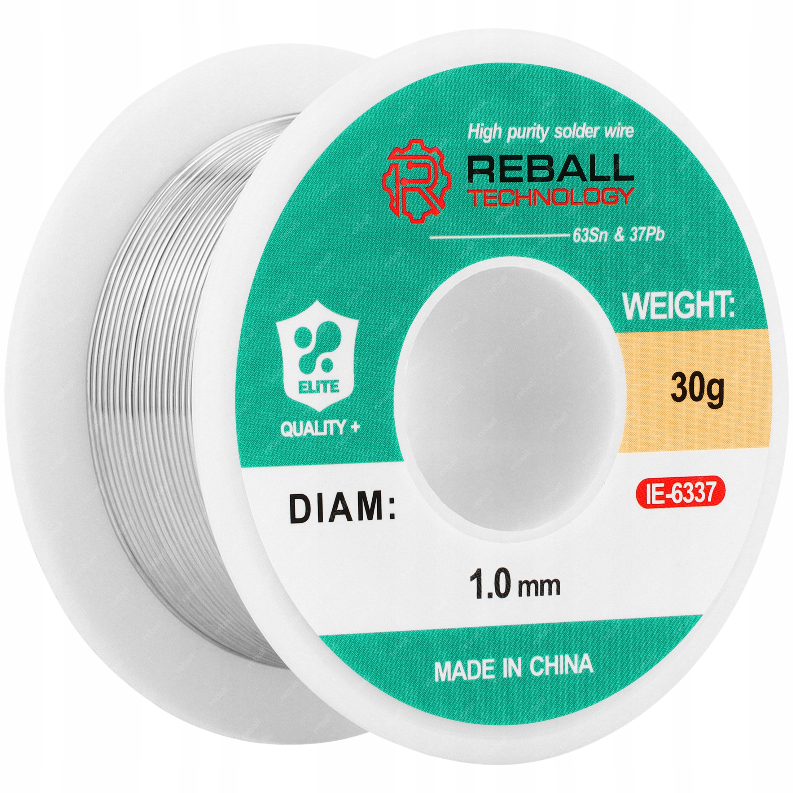 Profesjonalna Cyna Do Lutowania Reball Topnik Flux Sn63Pb37 1.0 mm 30g