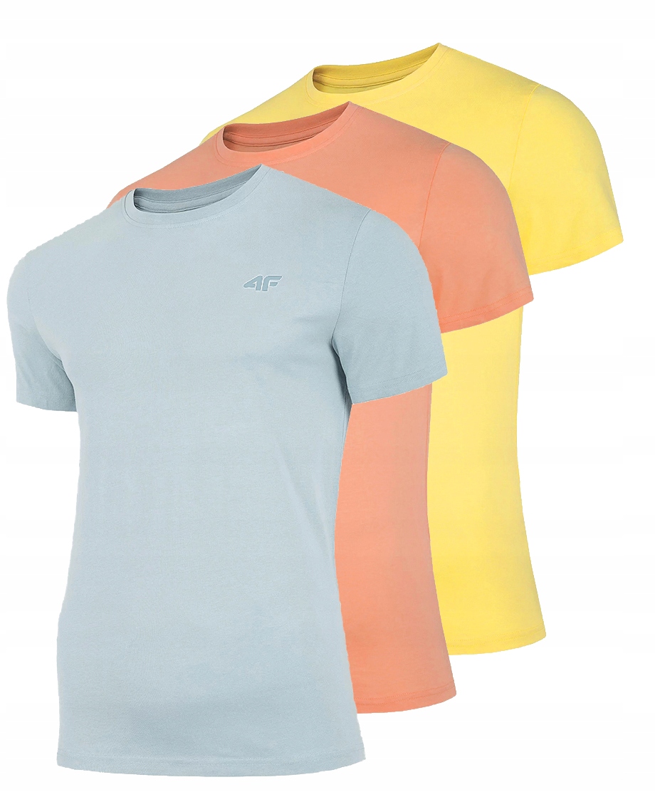 

4F T-shirt Męski x3 Zestaw Kolekcja Limitowana M