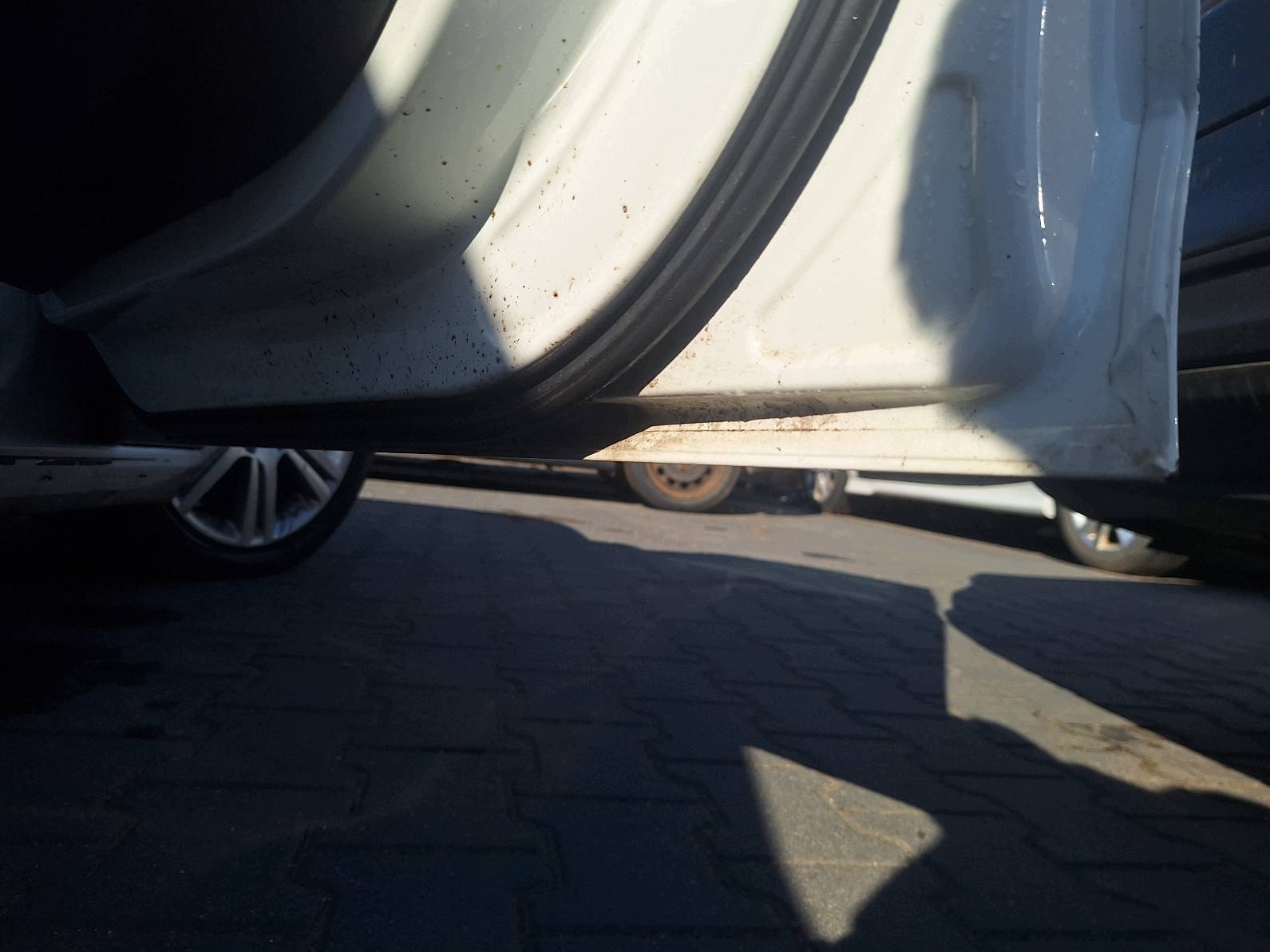 door complete right front + mirror UK AUDI A4 B8 LY9C ID: 240493