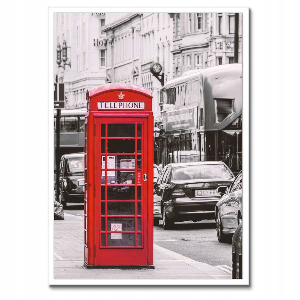 Plakáty v rámu 50x70 Londýn Velká Británie Uk