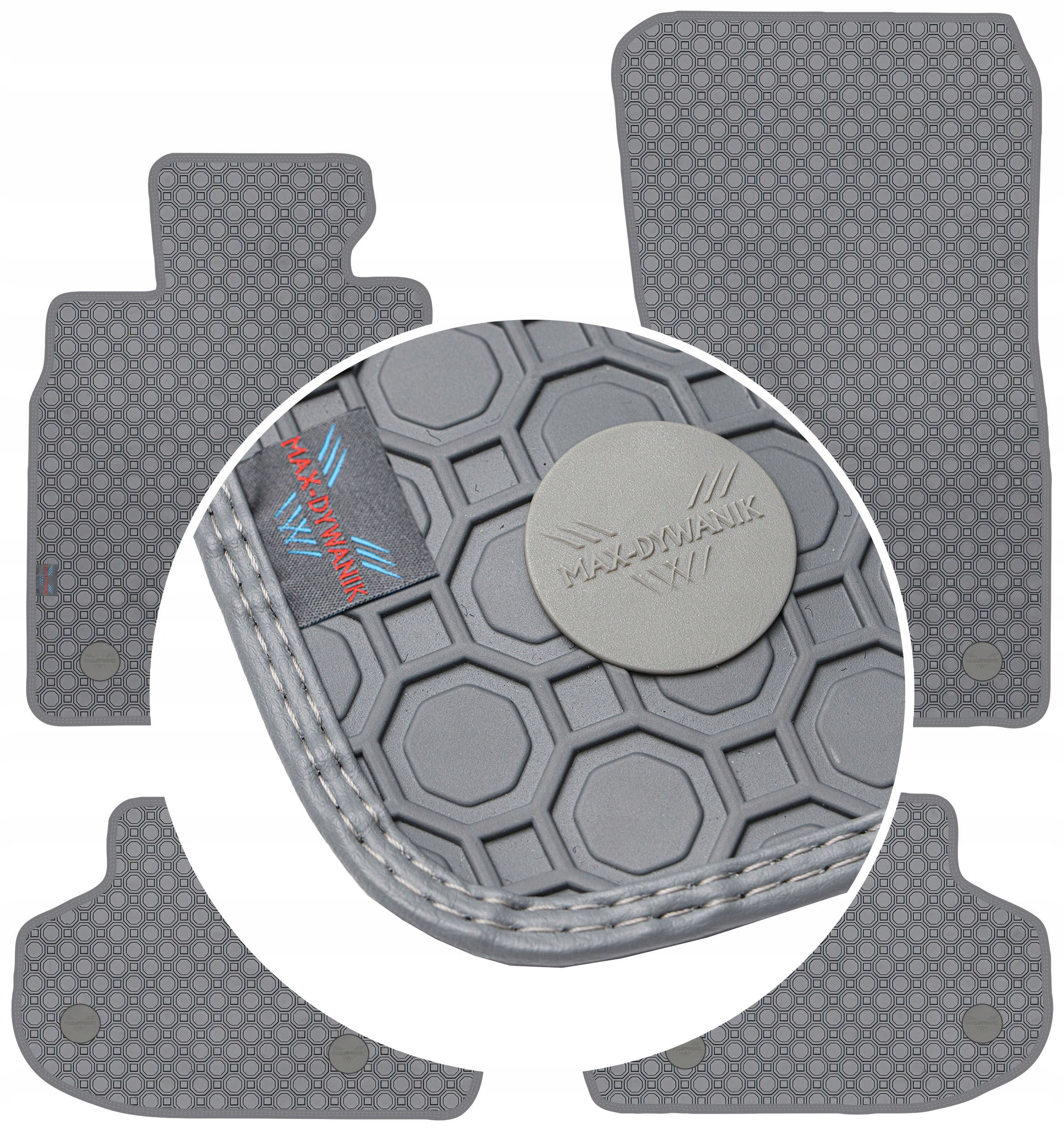 Bmw 5 F10 F11 Fl 2013-2017 Koberce Popielate