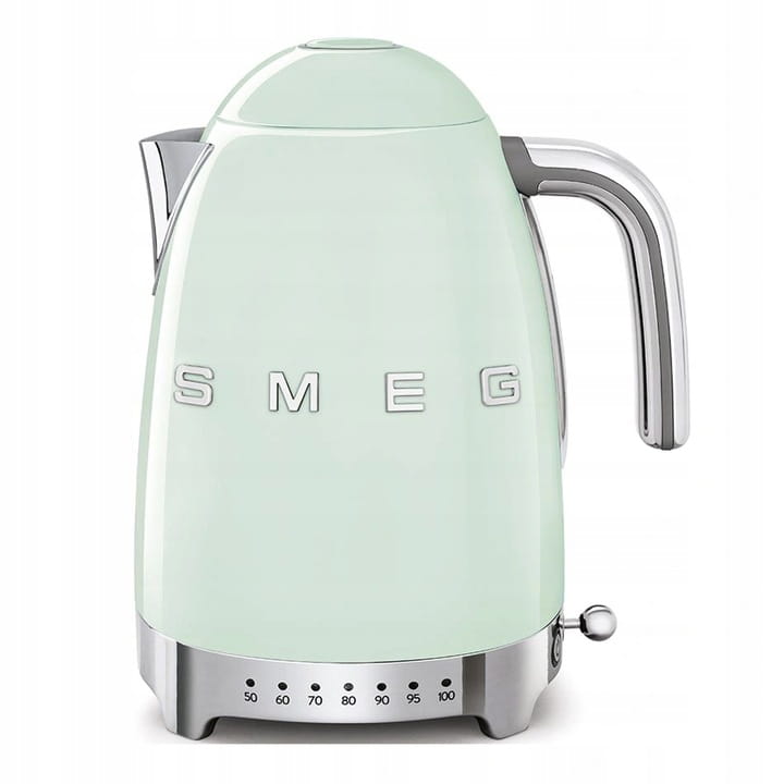 Retro kanvica Smeg Klf04Pgeu Regulácia teploty Pastelová zelená