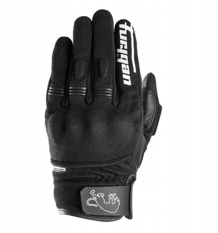 Motocyklové rukavice Furygan Jet Lady D3O Evo Black-White