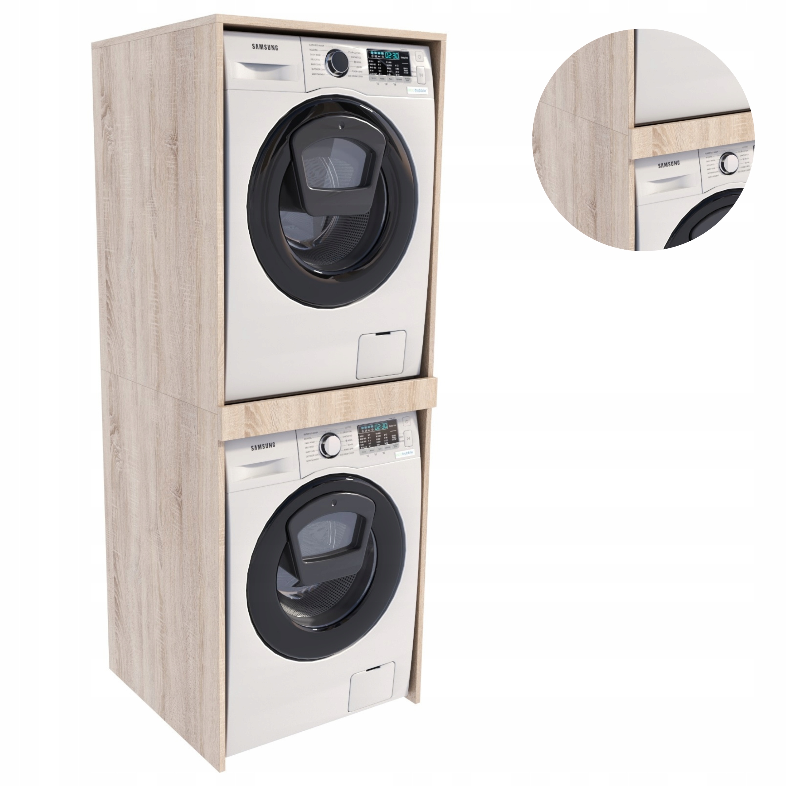 Skříňka nad pračku a na sušičku Ts sonoma koupelnová skříňka sloupek regál