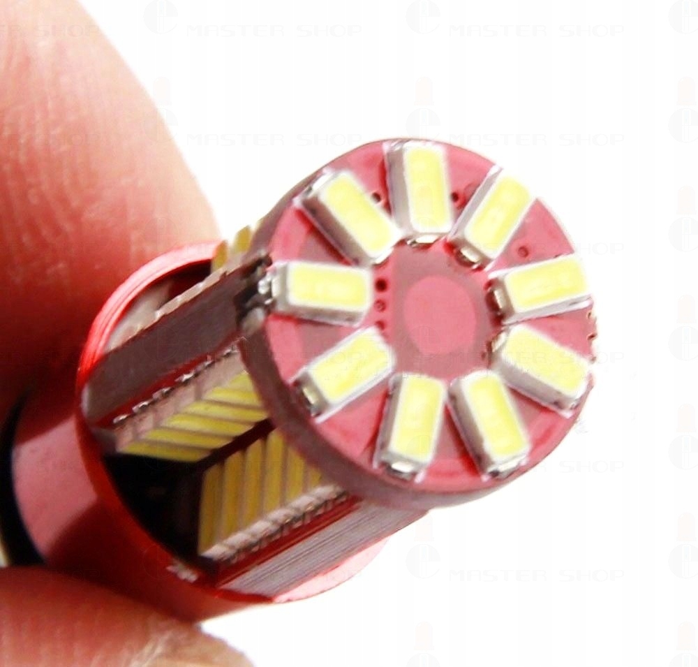 ŽÁROVKA BA9S LED 57 SMD T4W 3014 BÍLÁ Výrobce žádná značka