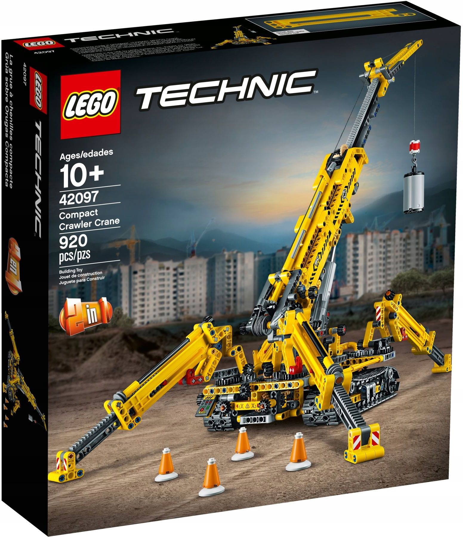 

Lego Technic 42097 Żuraw typu pająk 2 w 1