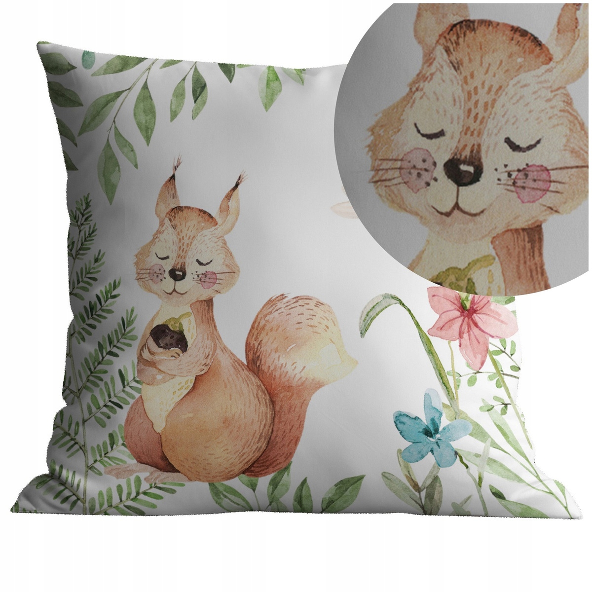 Poszewka na Poduszkę Jaśka Dziecięca Bawełniana 40x40 Maya Mo Długość (cm) 40 cm