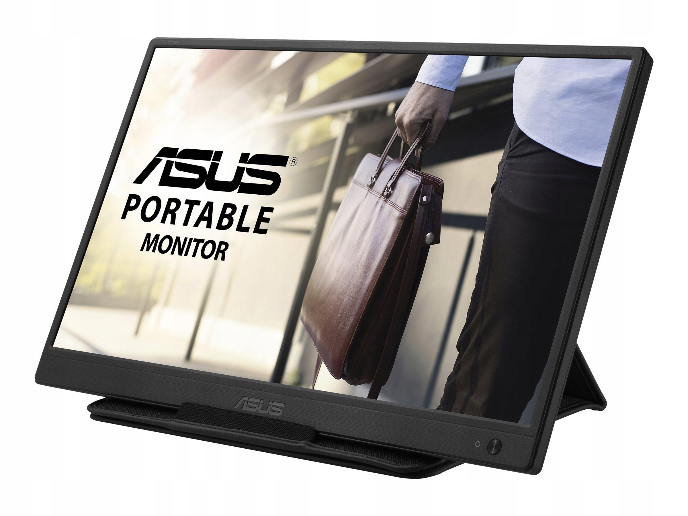 Asus Mon MB165B 15.6inch Mobile Tn Wxga 10ms Tr+Tf 60Hz 220cd/m2 3-year