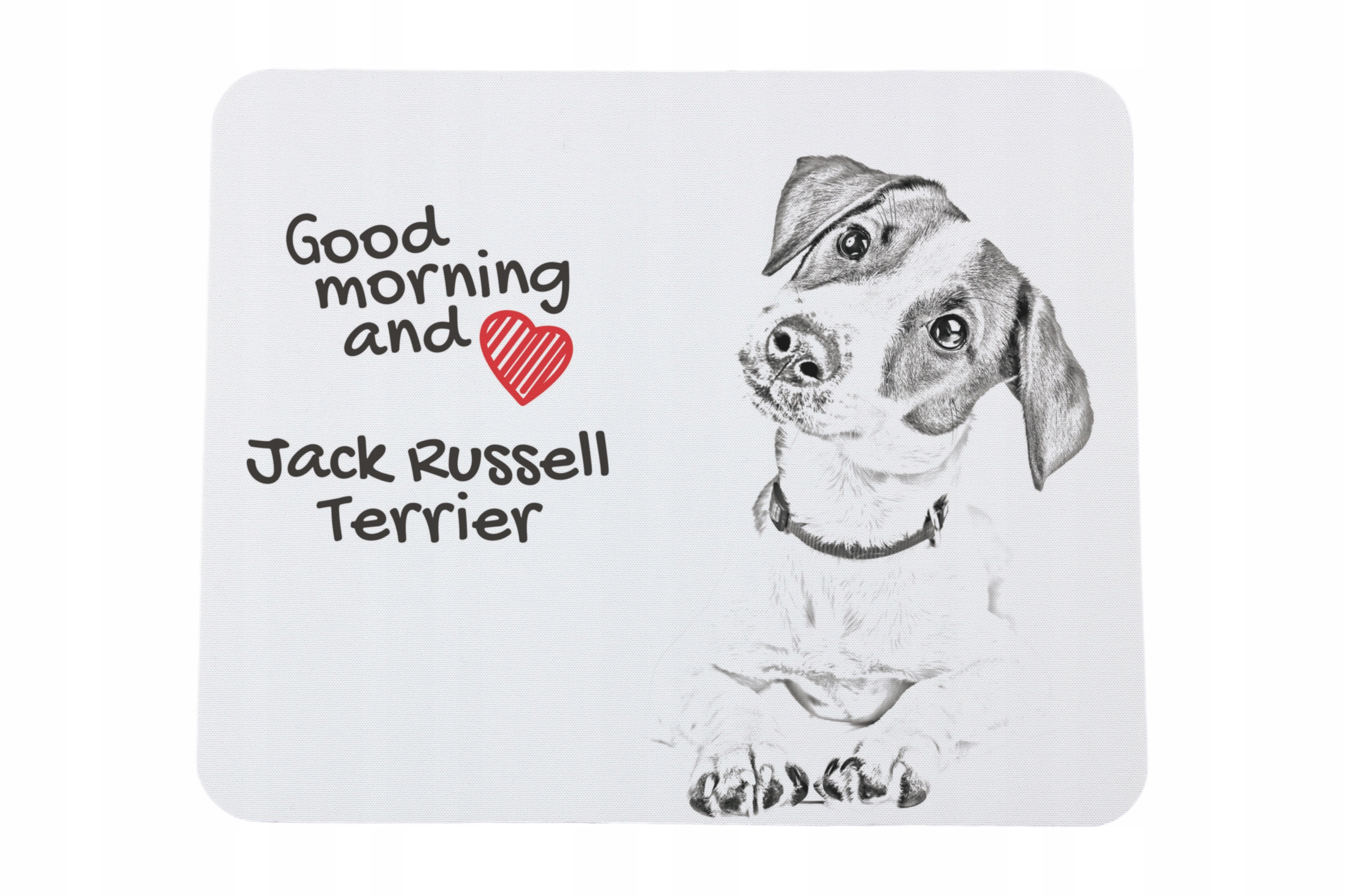 Jack Russell Terrier podkładka pod myszkę z nadrukiem, personalizowana po