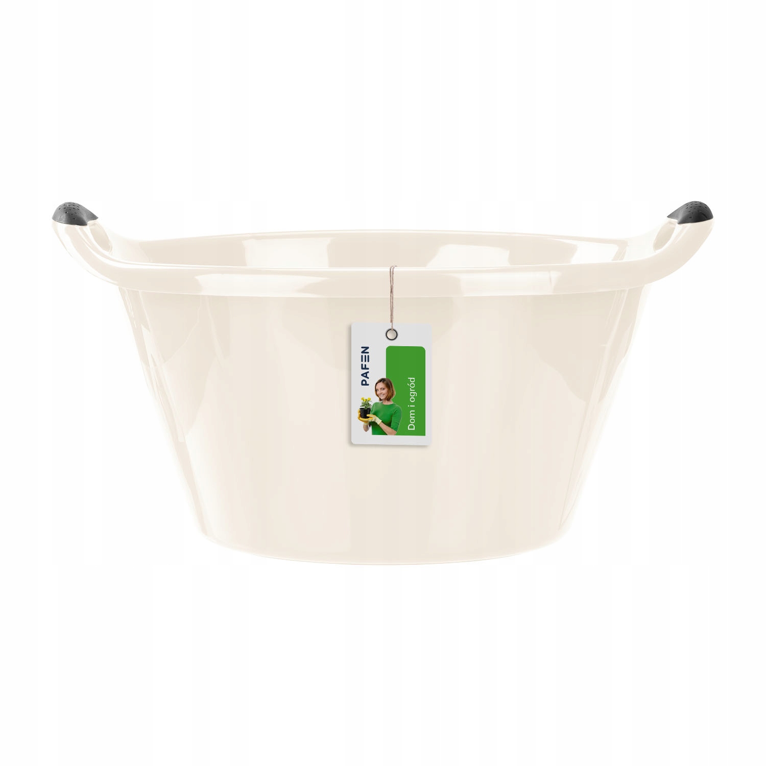 Trzy miski okrągłe 37cm 41cm i 55cm beżowe Kod producenta MISKA-SET3-BEZOWY