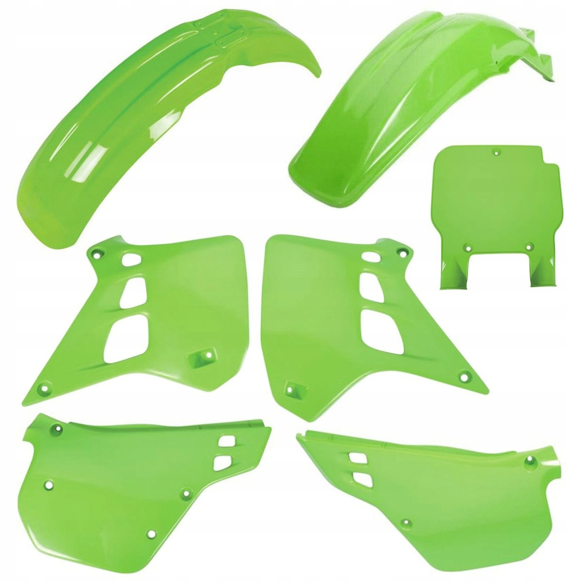 Polisport Sada Plastov Kawasaki Kx 125 '90-'91 V Sade Tabuľa Pre