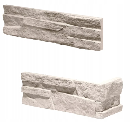 Betonová fasádní deska Mrazuvzdorný dekorativní kámen, béžová barva
