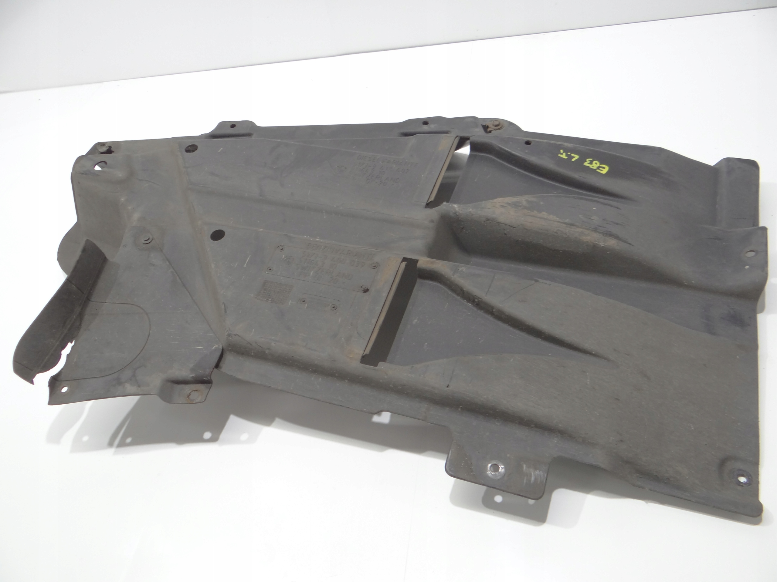 cover chassis left BMW X3 E83 OE 3400039 (13950583)