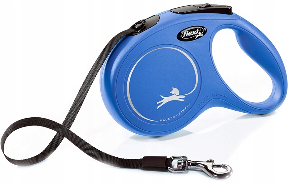 

Flexi New Classic M taśma 5m do 25kg Niebieska