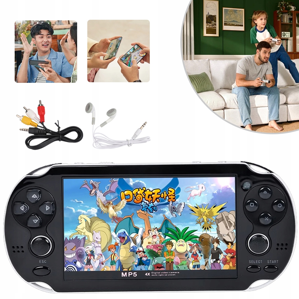 Ręczna Konsola Do Gier Retro, Przenośna Mini Konsola Do Gier W Stylu Retro