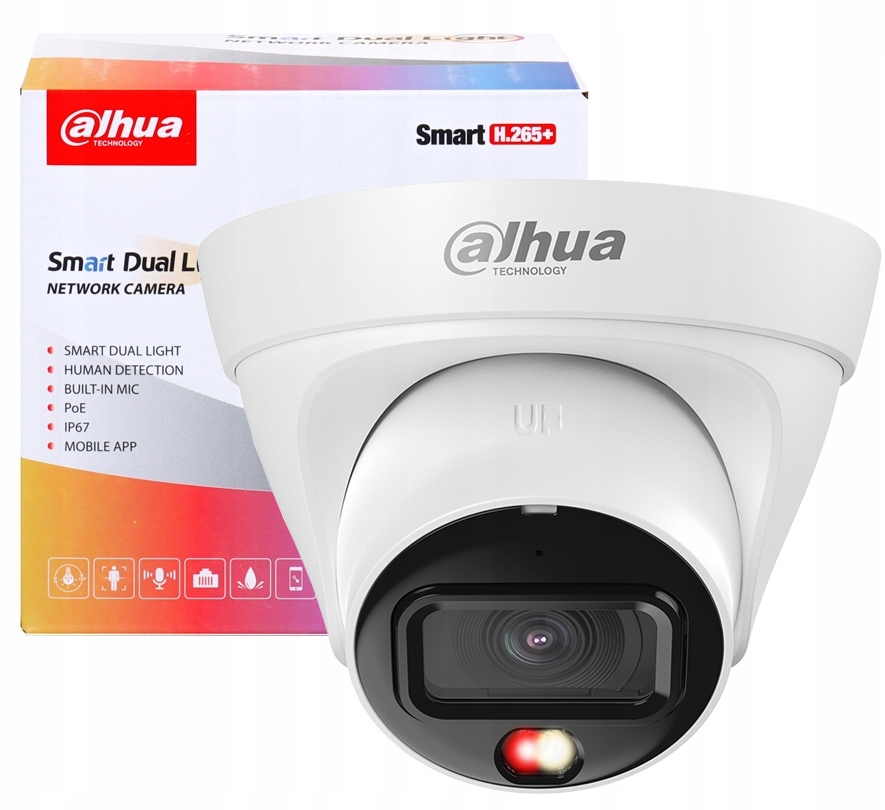 4Mpx Ip kamera Dahua IPC-HDW1439T1-A-IL Externý mikrofón PoE