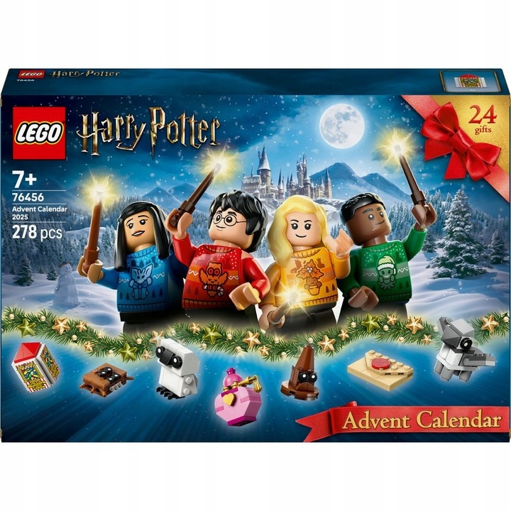 Lego Harry Potter Adventní Kalendář 2025 Rok Vánoční Sada 76456