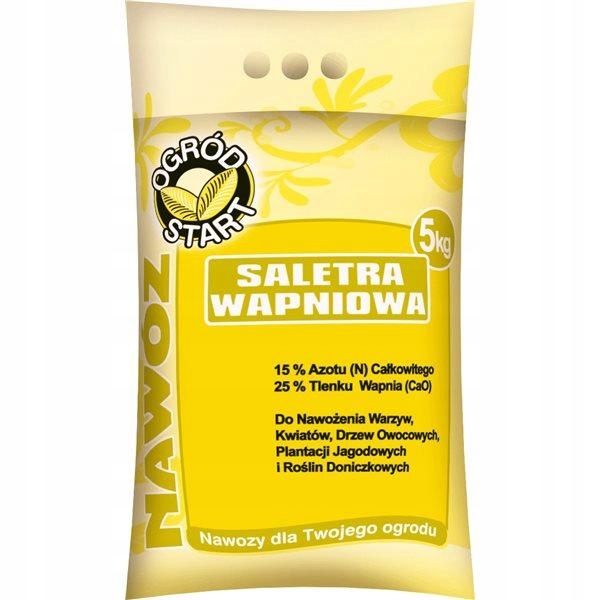 

Saletra Wapniowa Nawóz Warzywa Owoce Ogród 5KG