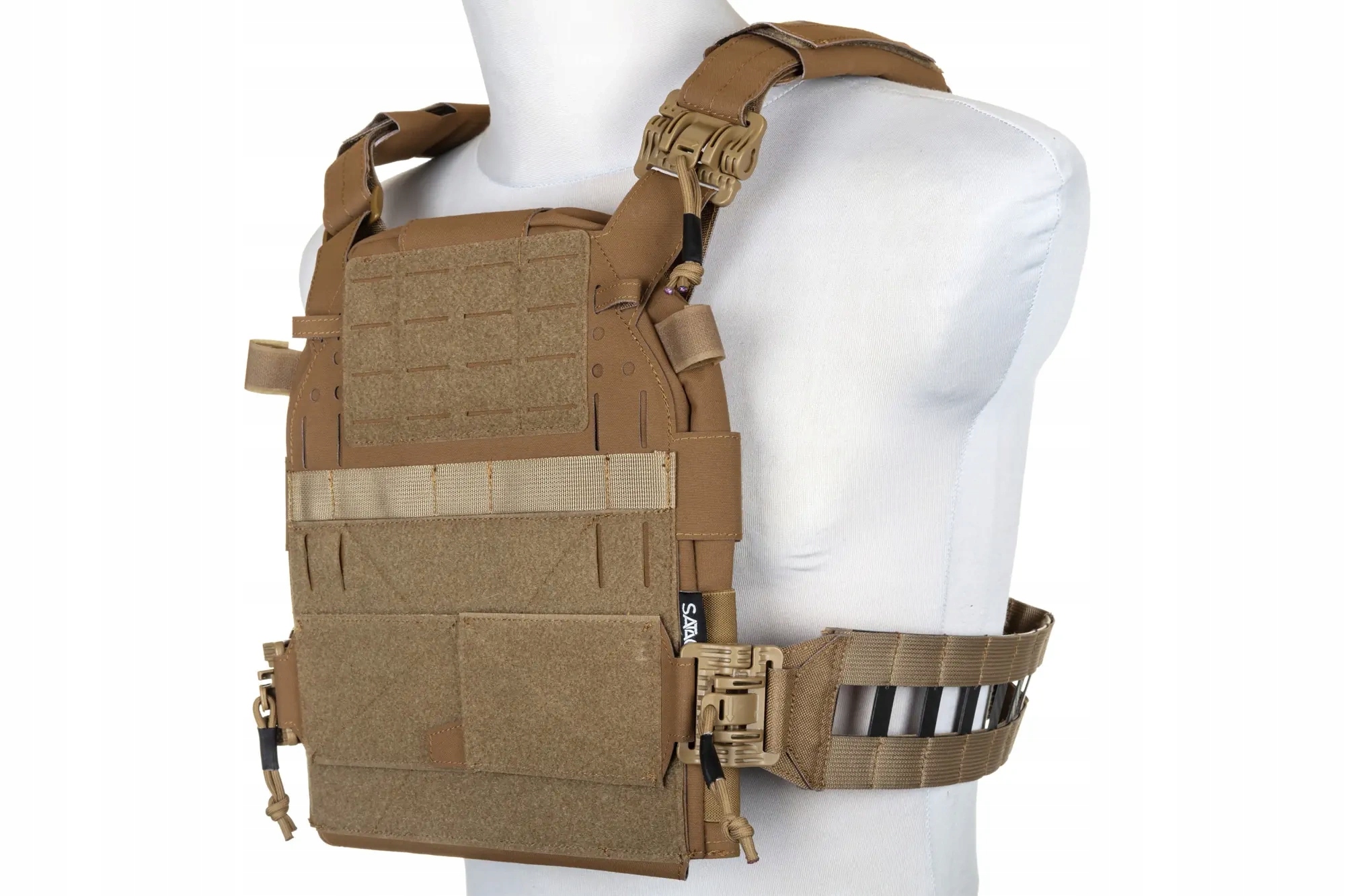 Taktická vesta typu Plate Carrier Specna Arms Tactical Qr III Tan