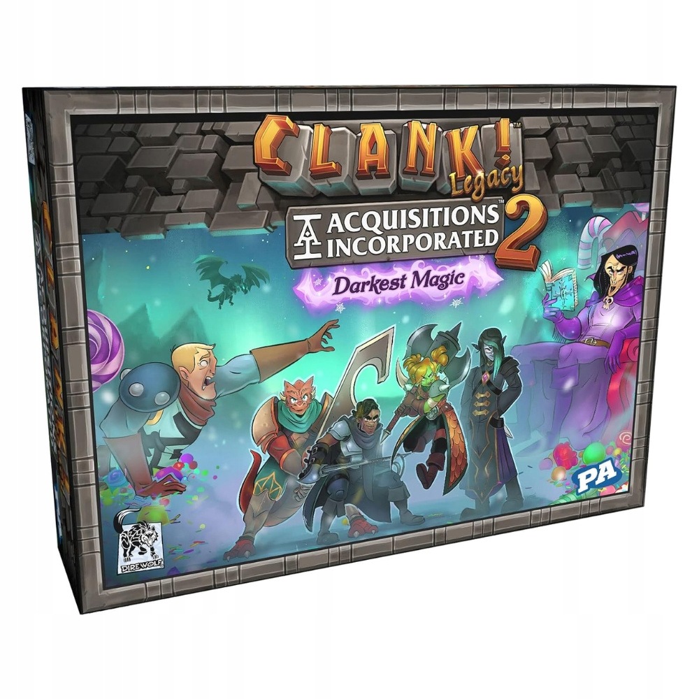 Direwolf Clank! Legacy Acquisitions Incorporated 2 Darkest Magic 2-4 Graczy