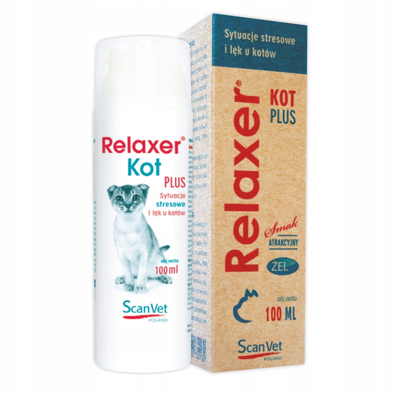 Levně Scanvet Relaxer Kot Plus 100ml