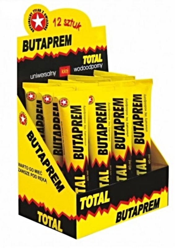 

Butapren Total klej uniwersalny 35ml (12szt)