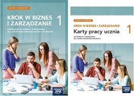 ZESTAW Krok w biznes 1 PODST NE Podręcznik +Karty