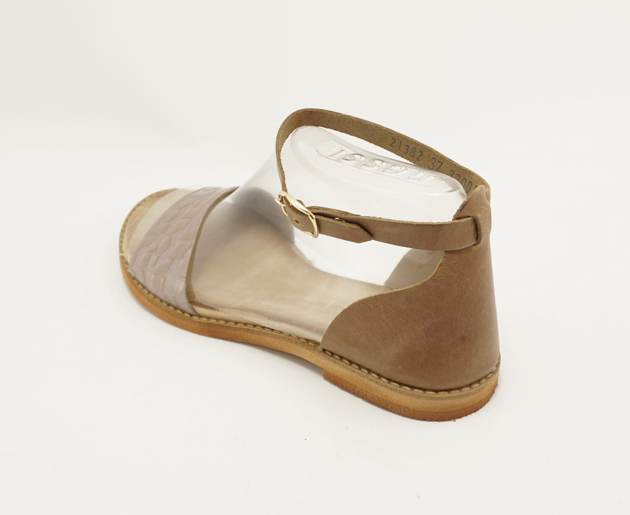 Sandały Nessi 21382 camel fiolet Rozmiar 36 Długość wkładki 23.5 cm