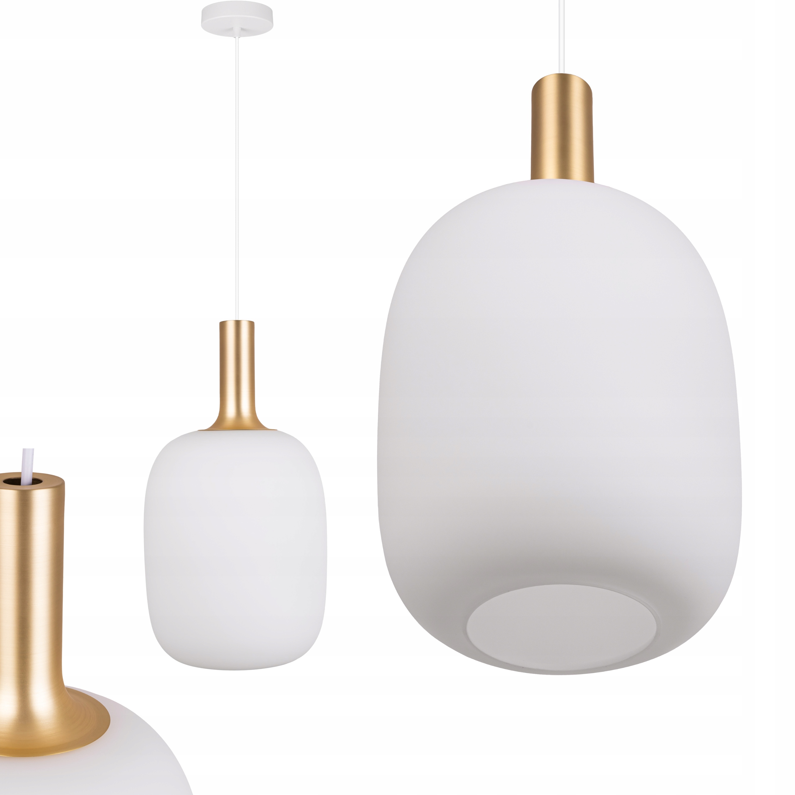 stropní svítidlo Led Lustr do obývacího pokoje Nastavitelná závěsná lampa E27 Zlatá Modern