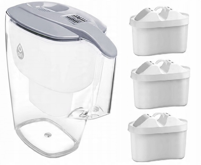 

Dafi Dzbanek Filtrujący Wody XL 4L+ 3x Filtr Wkład