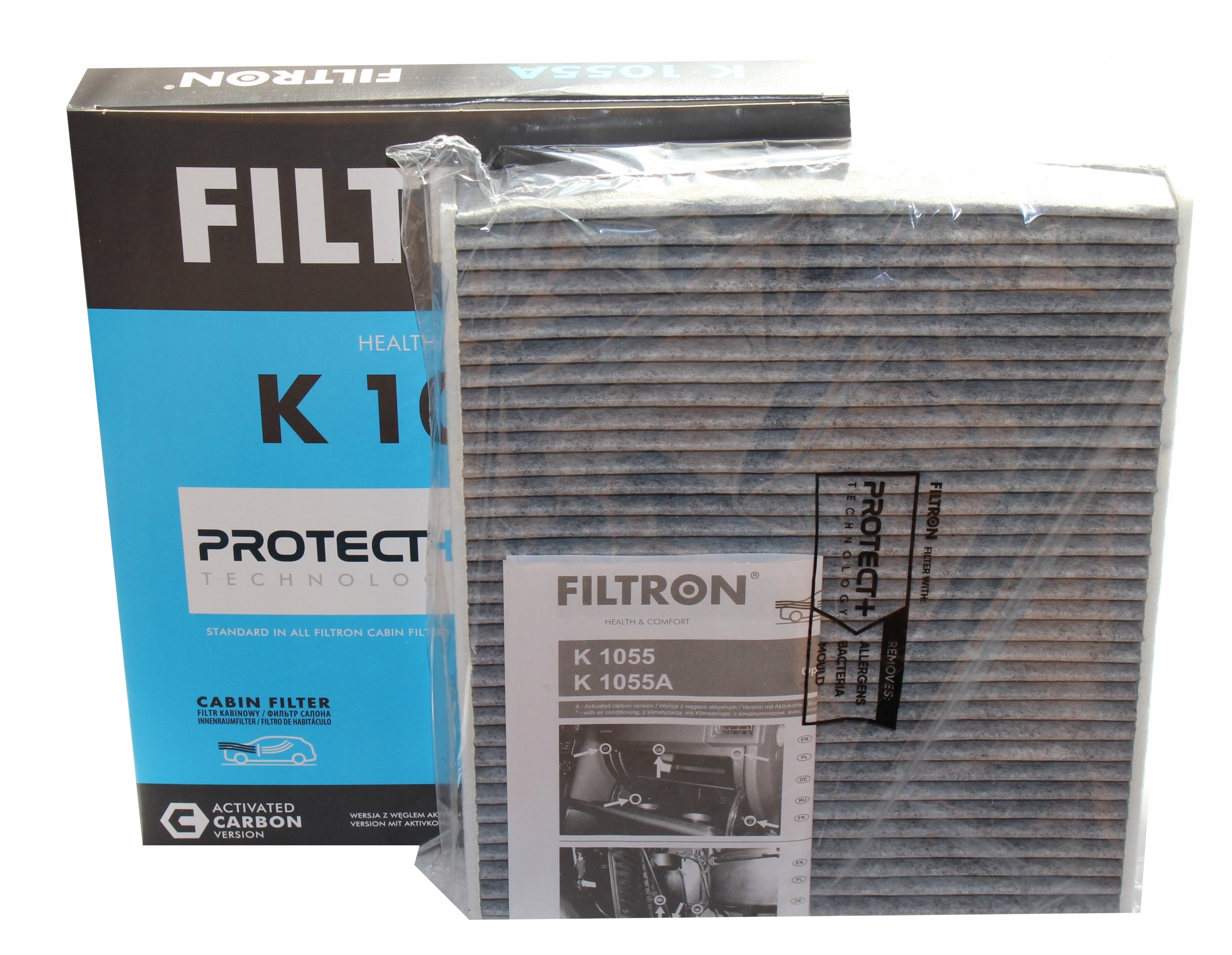 1055A - УГОЛЬНЫЙ ФИЛЬТР САЛОНА OPEL ASTRA G, ZAFIRA A, B