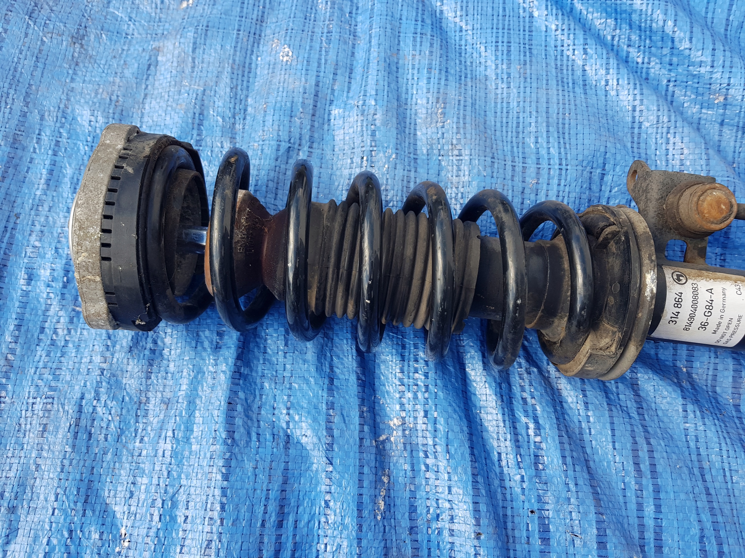 shock absorber MCPERSON left front BMW GT F07 3.0D
