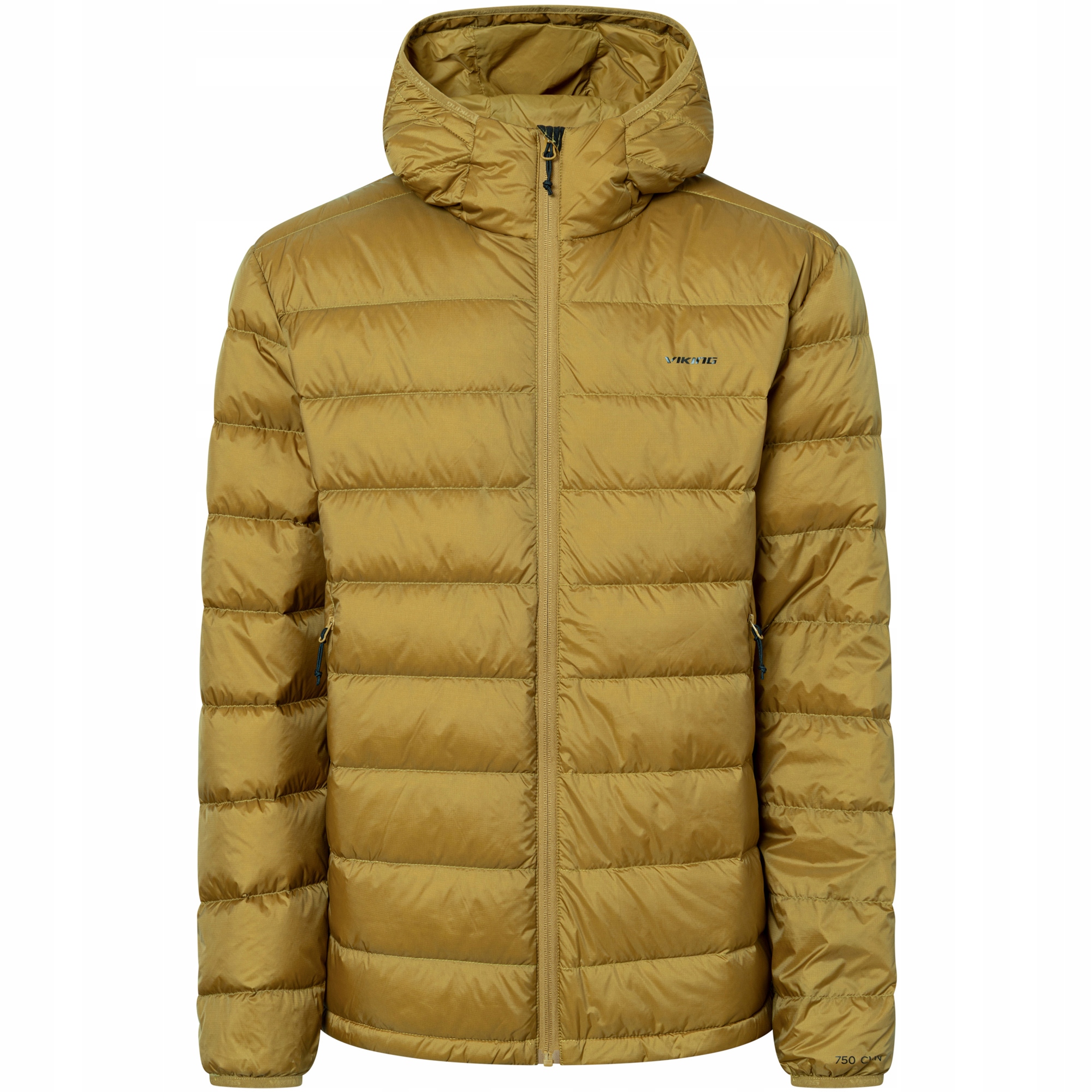Pánská zimní péřová bunda Viking Rovi vel. XL Real Down světle hnědá