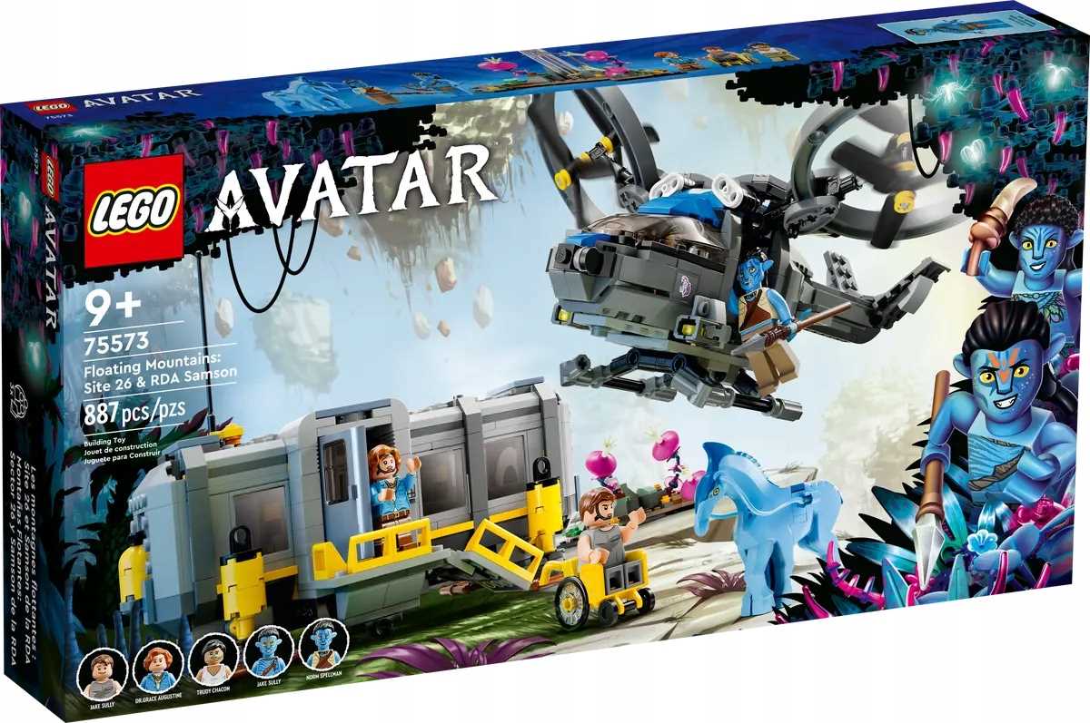 75573 Lego Avatar Létající hory: stanoviště 26 a Samson Zpz