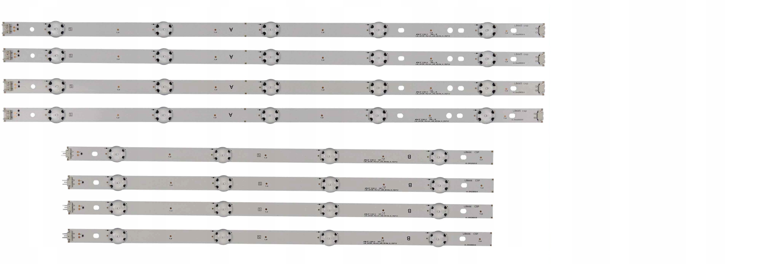 Led lišty Lg 49UF640V