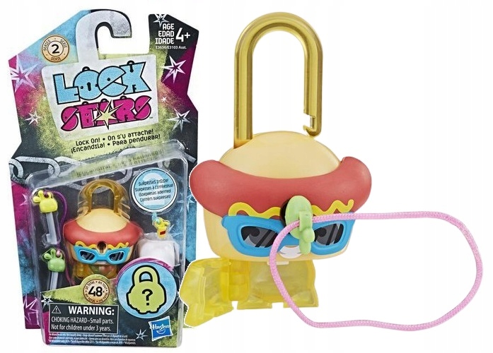 

Lock Stars Figurka Kłódka Hot-dog Zawieszka